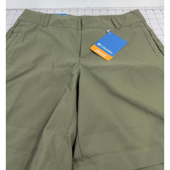 Columbia Women's Silver Ridge Utility Hiking Shorts Stone Green Sz. 6 - Picture 2 of 7